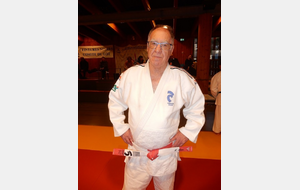 Patrice Sans, président du Comité du Lot, promu 7ème dan de judo-jujitsu, en novembre 2023