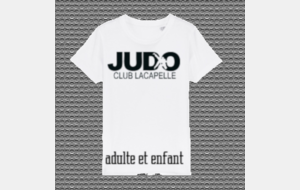 Tee-Shirt  JUDO Club Lacapelle  bio(*)